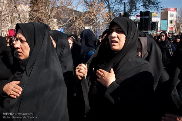 تشییع شهید گمنام در دانشگاه فنی دختران شاهرود‎ 21