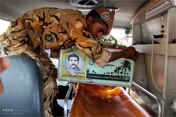 مراسم تشییع شهدای گمنام در تبریز 18