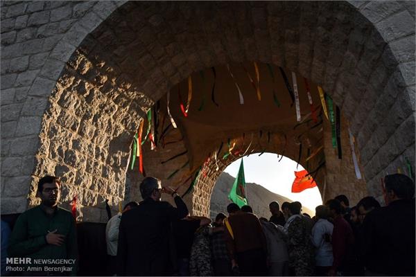 تشییع پیکر شهید گمنام در پارک کوهستانی دراک شیراز 26