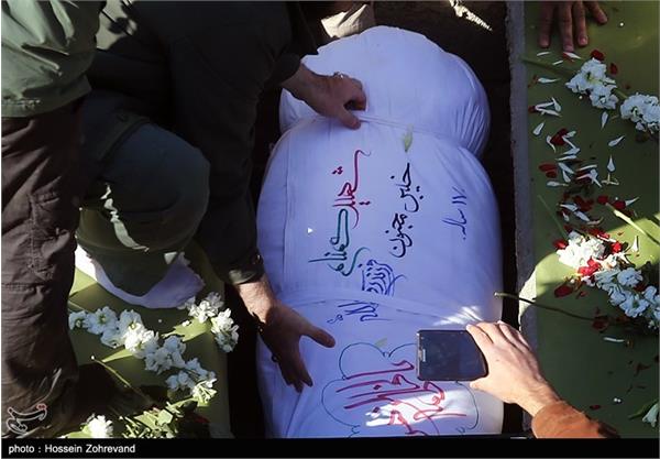 تشییع دو شهید گمنام در یافت آباد 8