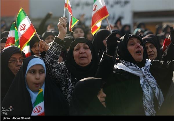 مراسم تشییع پیکر دو شهید گمنام در فردیس کرج 6