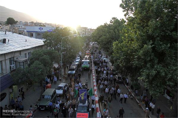 استقبال از شهدای گمنام در سروآباد و سنندج‎ 4