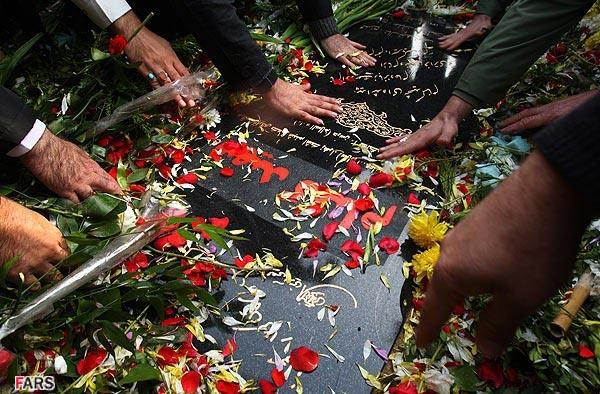 تشییع و خاکسپاری شهید گمنام در سپاه حفاظت فرودگاه مهرآباد