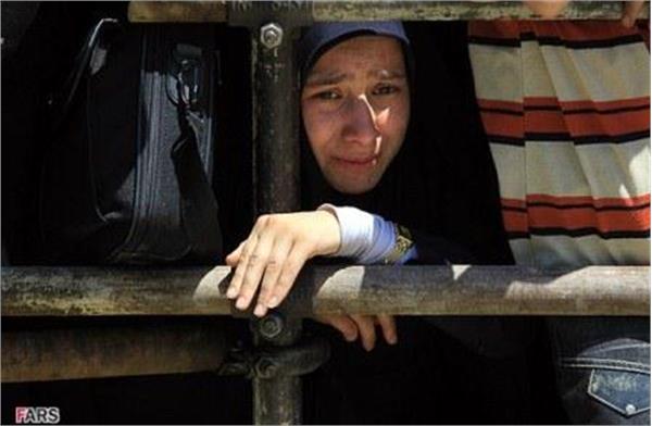 تشییع وخاکسپاری شهدای دفاع مقدس در شهر همدان