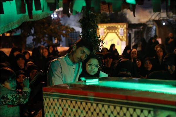 وداع با پیکر مطهر شهیده راه قدس معصومه کرباسی-1آبان1403 17