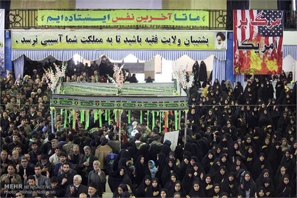 تشییع شهدای گمنام در بیرجند 7