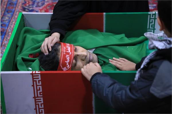 وداع با پیکر مطهر شهید القدس سعید علیدادی - 14 بهمن 1402