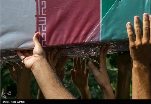 مراسم تشییع و خاکسپاری شهید گمنام در فدراسیون تکواندو 13