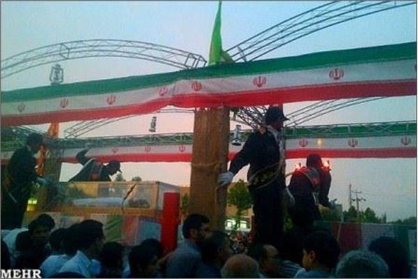 مراسم تشییع 96شهید دوان دفاع مقدس در شهر های پلدختر و خرم آباد