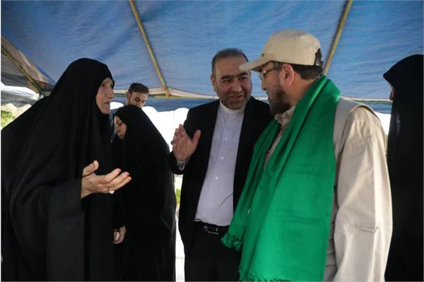 اولین بزرگداشت بانو جمیله عفری در تاریخ 22 تیرماه 1402 در بهشت زهرا س 8