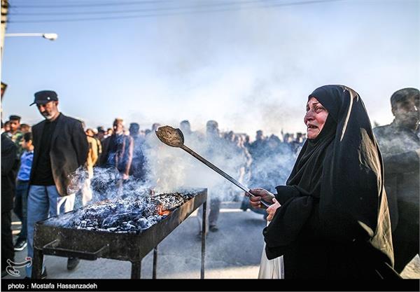 استقبال از دو شهید گمنام در سرخنکلاته گلستان 7