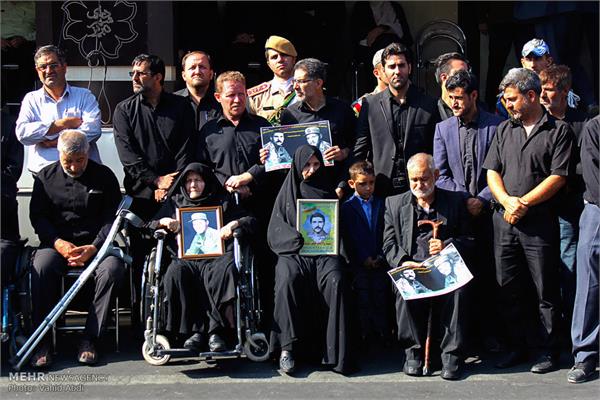 مراسم تشییع شهدای گمنام در تبریز 2