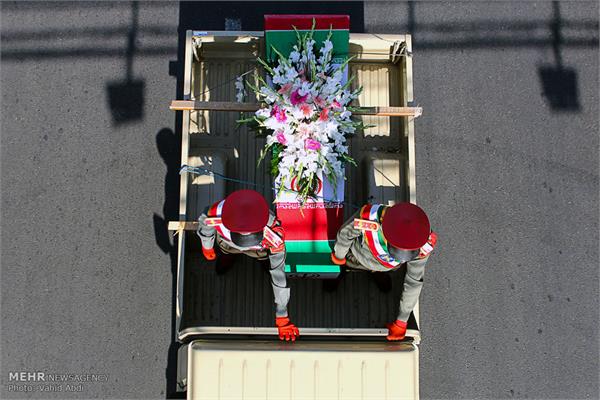 مراسم تشییع شهدای گمنام در تبریز 23