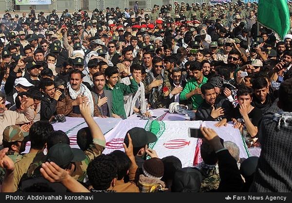 استقبال از 58 شهید دفاع مقدس در مرز شلمچه