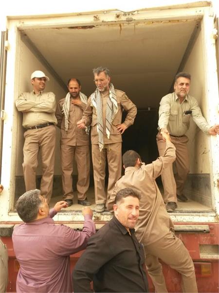 استقبال از 79 شهید دوران دفاع مقدس در مرز شلمچه 16