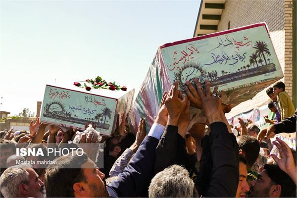 تشییع پیکر شهدای گمنام در میانراهان و گناباد و نیشابور 23