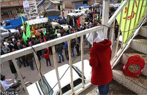 تشییع و خاکسپاری شهدای گمنام در استان اردبیل