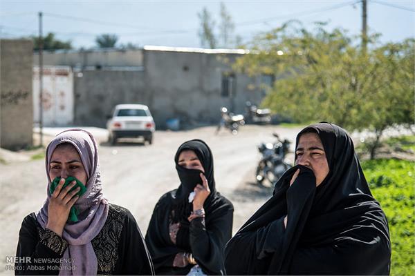 تشییع پیکر شهدای گمنام هشت سال دفاع مقدس در لامرد 29