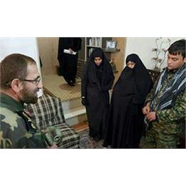 سردار باقرزاده درگذشت همسر شهید شمسی پور را تسلیت گفت