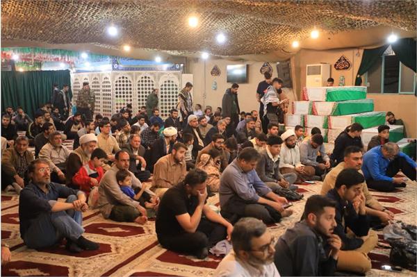 ورود 34 شهید تازه تفحص شده به معراج شهدای اهواز 13