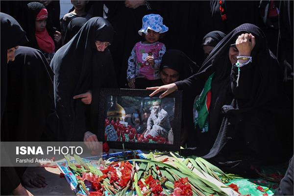 تشییع پیکر شهید گمنام - سنندج 12