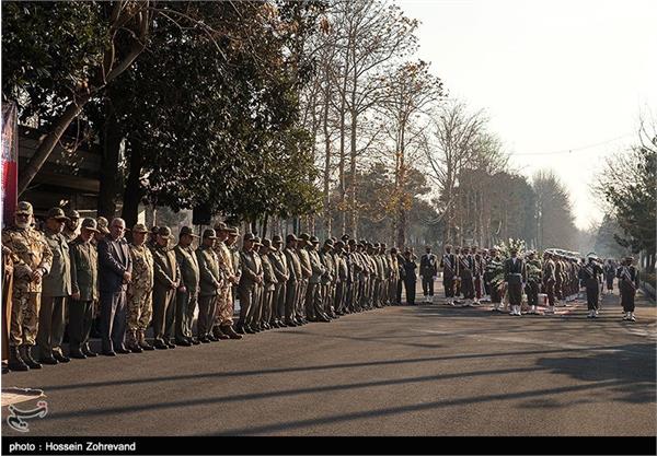 تشییع پیکر ۶ تن از شهدای تازه شناسایی شده نیروی زمینی ارتش 15