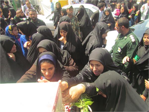استقبال از شهدای گمنام در استان کرمان