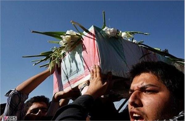 تشییع وخاکسپاری شهیدان  گمنام در دانشگاه آزاد اسلامی واحدعلوم و تحقیقات