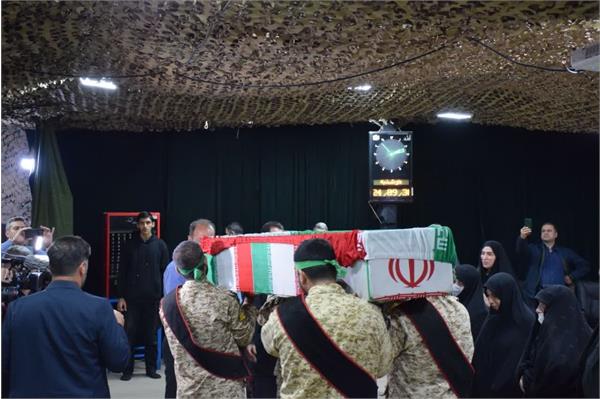 وداع با پیکر مطهر شهید تازه تفحص شده محمد خاکی‌زاده - 9 مهر 1403 2