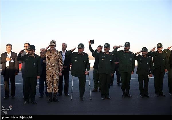 مراسم استقبال از پیکر مطهر پنج شهید-مشهد 5