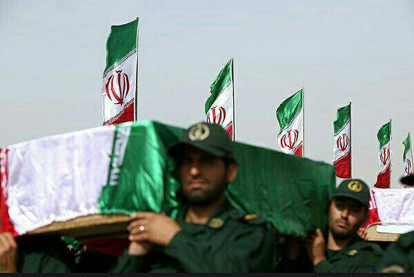 ورود پیکر مطهر ۵۵ شهید دفاع مقدس - شلمچه 3