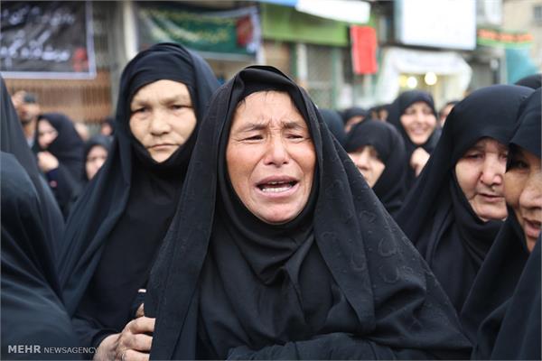 مراسم تشییع ۵ شهید گمنام و ۳ شهید مدافع حرم در قم 6