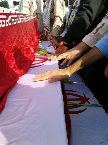 ورود پیکر پاک۶۶ شهید دفاع‌ مقدس به کشور  20