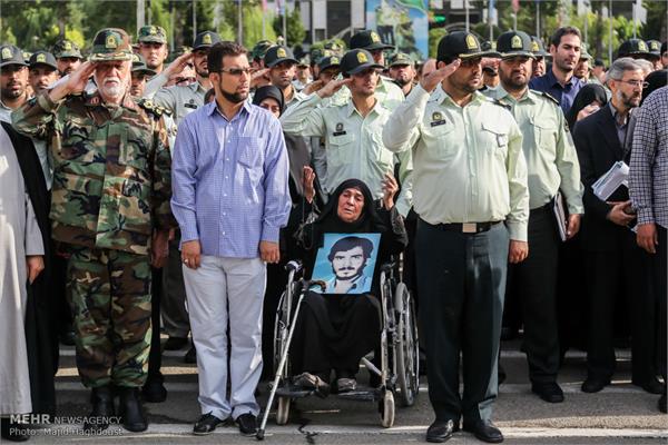 تشییع پیکر سه شهید تازه تفحص شده نیروی انتظامی 28