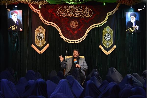 مراسم مرثیه حضرت رباب در معراج شهدا برگزار گردید 15