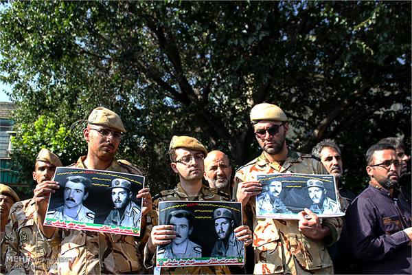 مراسم تشییع شهدای گمنام در تبریز 4