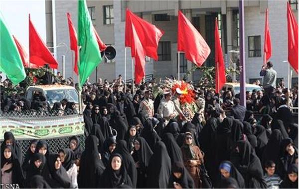 تشییع و خاکسپاری در دانشگاه آزاد زنجان