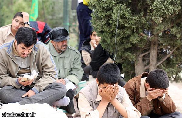 گزارش تصویری/مراسم دعای عرفه-تپه نورالشهدا شیراز