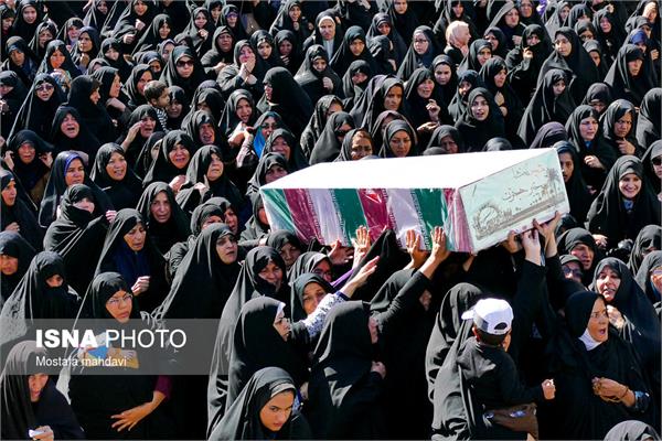 تشییع پیکر شهدای گمنام در میانراهان و گناباد و نیشابور 20