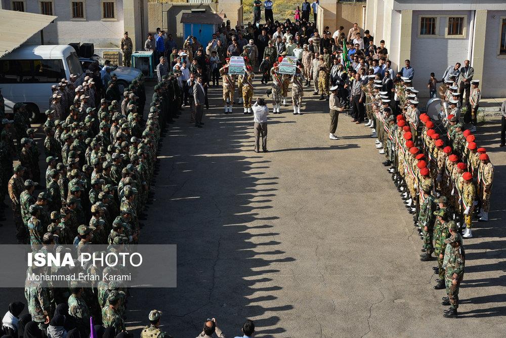 تشییع پیکر شهدای گمنام در میانراهان و گناباد و نیشابور 1