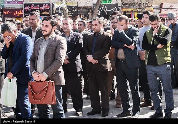 تشییع پیکر دو شهید دفاع مقدس در یاسوج 11