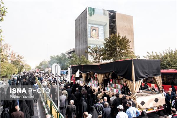 تشییع پیکر ۵۴ شهید نیروی انتظامی 14