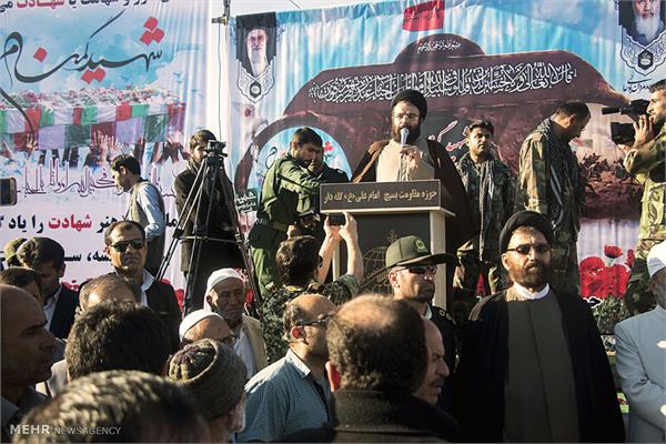 استقبال از شهدای گمنام در گله دار استان فارس 6