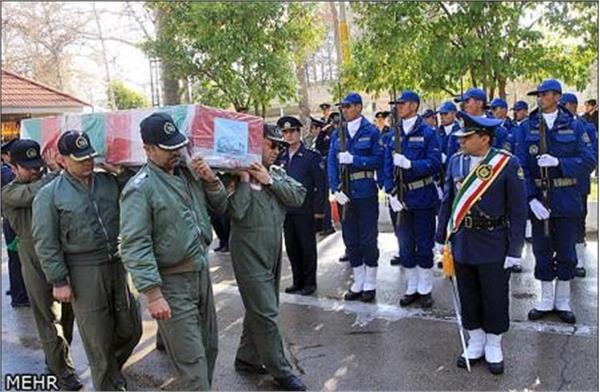 تشییع شهدای گمنام در شیراز