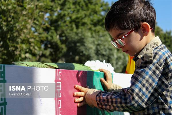 تشییع پیکر شهید گمنام - سنندج 1