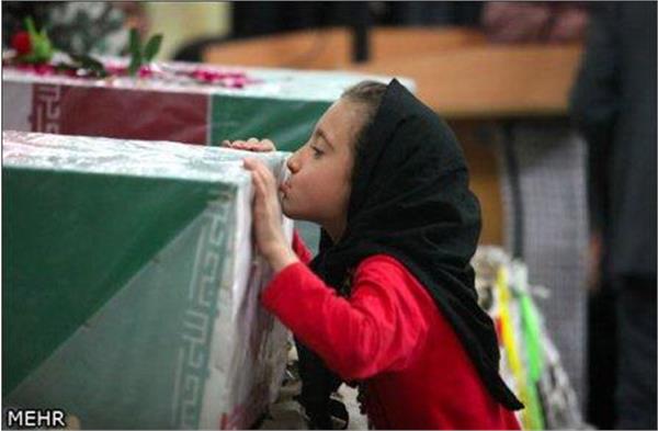 تشییع و خاکسپاری شهدای گمنام در دانشگاه گلستان