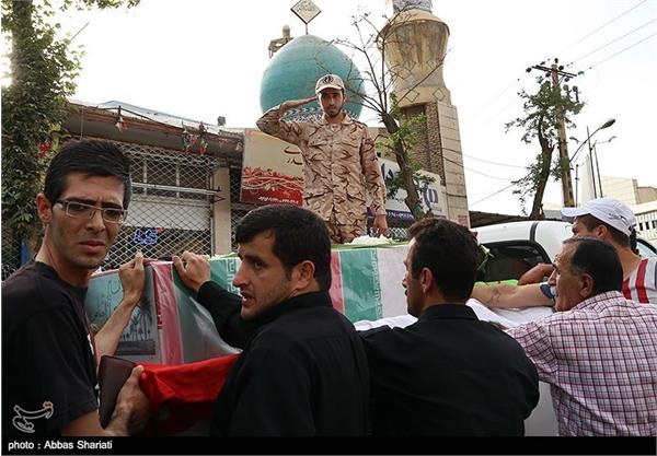 تشییع دو شهید گمنام در استان البرز 13