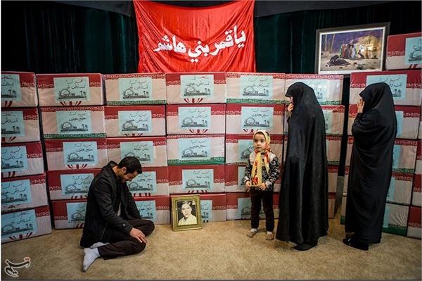 دیدار خانواده شهید امرالله معروف وند با پیکر وی پس از ۳۱ سال