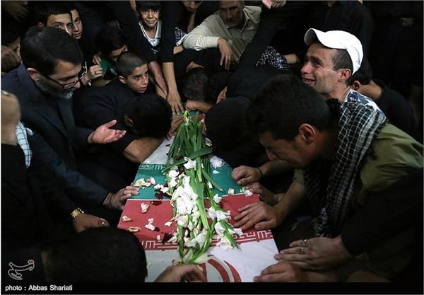 تشییع دو شهید گمنام در استان البرز 6