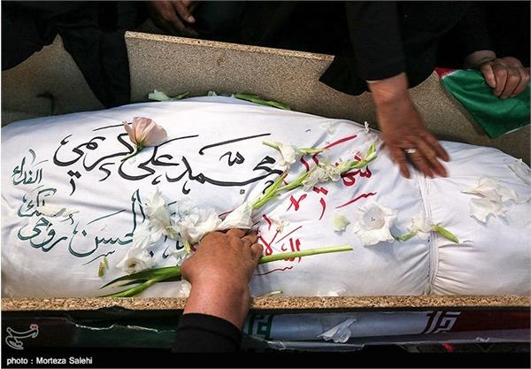 مراسم وداع با پیکر شهدای احراز هویت شده در اصفهان 7